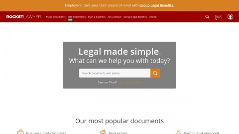 Reviews over RocketLawyer.com