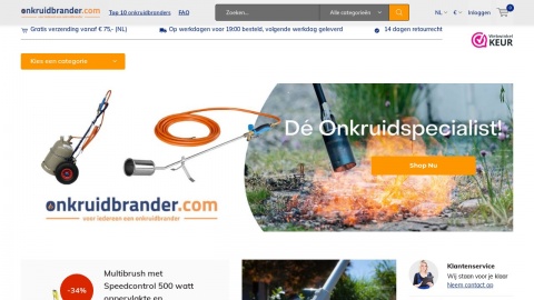 Reviews over Onkruidbrander.com