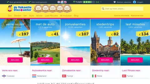 Reviews over de VakantieDiscounter