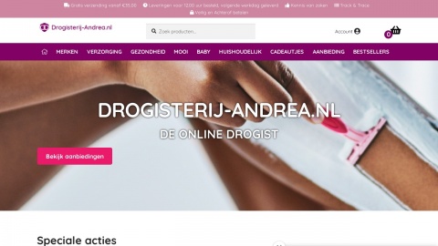 Reviews over Drogisterij-andrea.nl