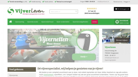 Reviews over Vijverleven