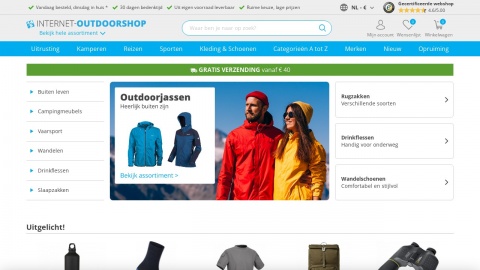 Reviews over Internet-outdoorshop