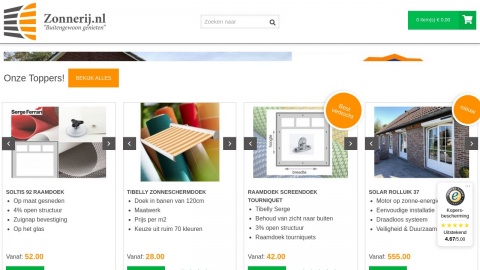 Reviews over Zonnerij.nl