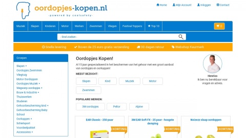 Reviews over Oordopjes-kopen.nl