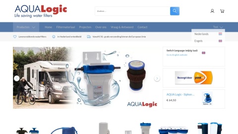 Reviews over AQUA Logic