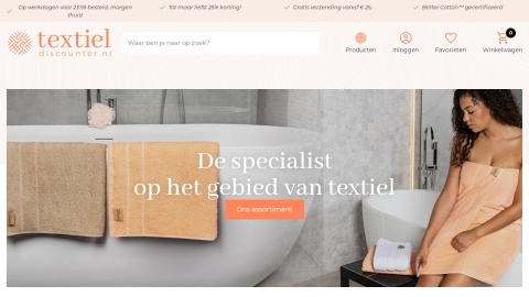 Reviews over Textieldiscounter.nl