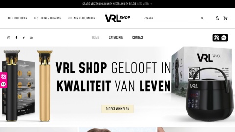 Reviews over VRL shop