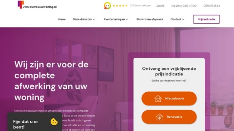 Reviews over Uwnieuwbouwwoning