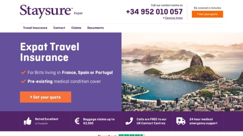 Reviews over StaysureExpatTravelInsurance