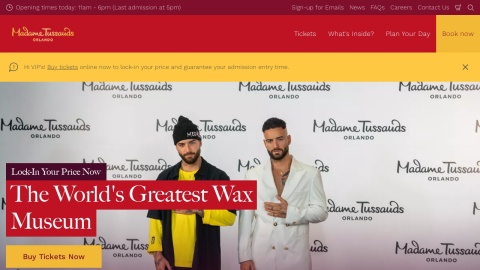 Reviews over MadameTussaudsOrlando