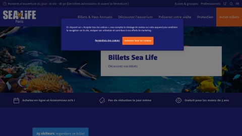 Reviews over SealifeParis