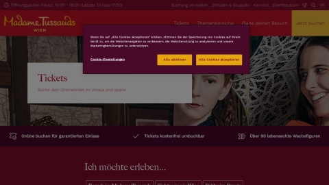 Reviews over MadameTussaudsVienna