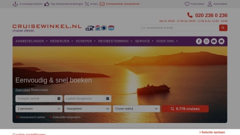 Reviews over Cruisewinkel