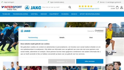 Reviews over JakoTeamkleding