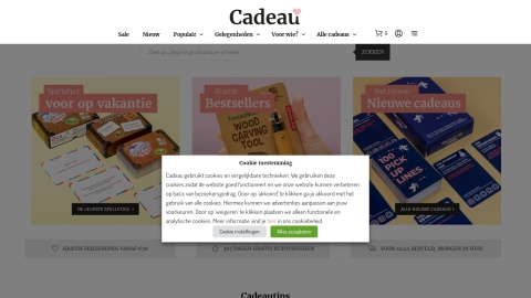 Reviews over Cadeau