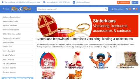 Reviews over Sinterklaas-feestwinkel