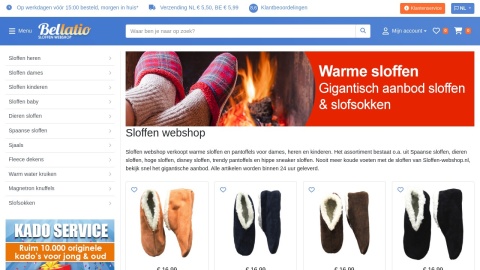 Reviews over Sloffen-webshop