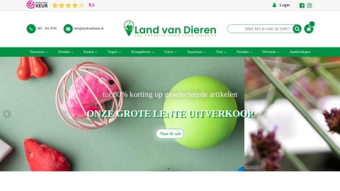 Reviews over Landvandieren