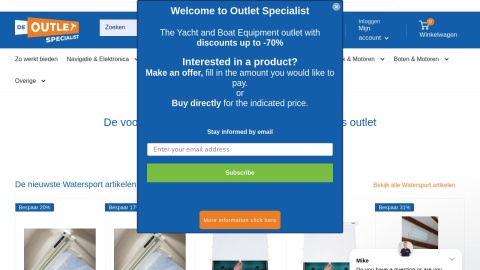 Reviews over Outletspecialist