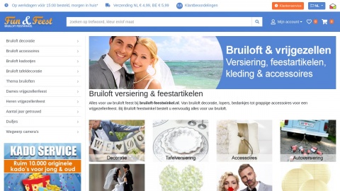 Reviews over Bruiloft feestwinkel