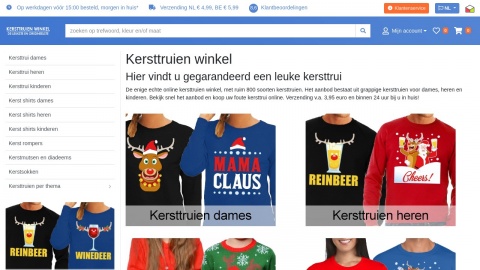 Reviews over Kersttruien-winkel.nl